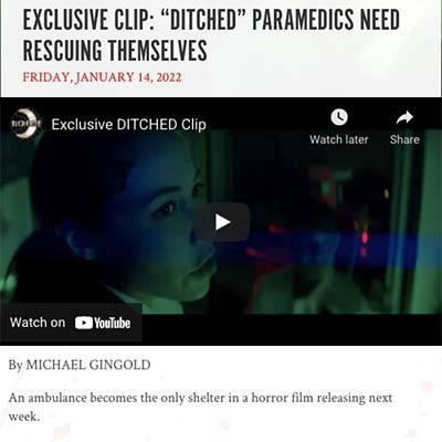 EXCLUSIVE CLIP: “DITCHED” PARAMEDICS NEED RESCUING THEMSELVES